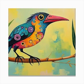 Colorful Bird Canvas Print