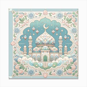 Mosque 1 Canvas Print