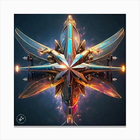 Spaceship Canvas Print