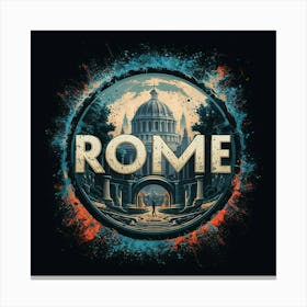 Rome Italy Canvas Print