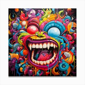 Psychedelic Art Canvas Print