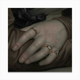 Woman'S Hand Canvas Print