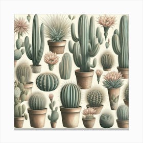 Cactus 7 Canvas Print