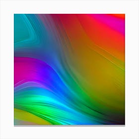 COLORS ABSTRACT PRINT Canvas Print