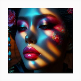 Creative Geisha Artwork 34 Canvas Print