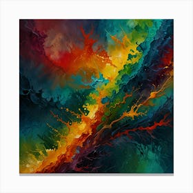 Abstract Painting 90 Canvas Print