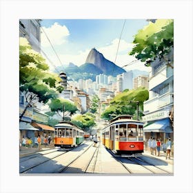 Rio De Janeiro 1 Canvas Print