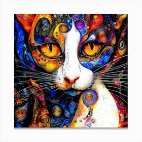 Kitty Total Drama - Cat Eyes Canvas Print