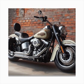 Harley Davidson Softail® Canvas Print