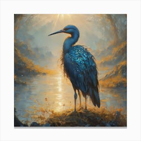 Heron Canvas Print