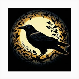 Raven 1 Canvas Print