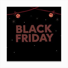 Black Friday Sell Post Templates Design (22) Canvas Print