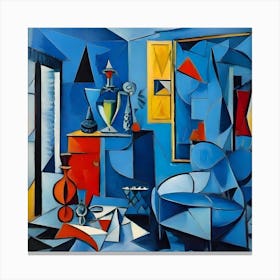 Blue Room By Pablo Picasso Canvas Print