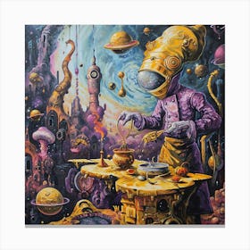 'Space Chef' Canvas Print