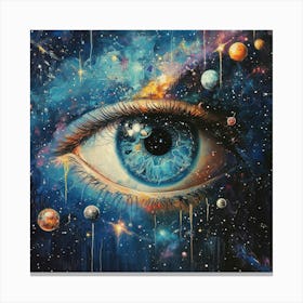 Eye Of The Universe Art 2 Canvas Print