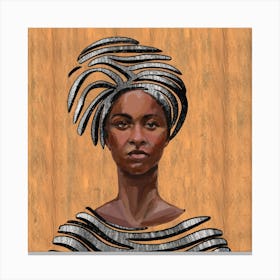 African Woman Canvas Print