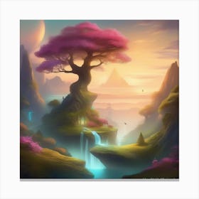 Fantasy Nature Canvas Print