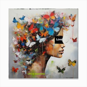 Love Is Beautiful Canvas Print