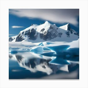 ANTARTICA SEASCAPE Canvas Print