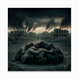 War Of The Worlds Canvas Print