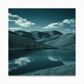 Lake In The Mountains 1 Canvas Print