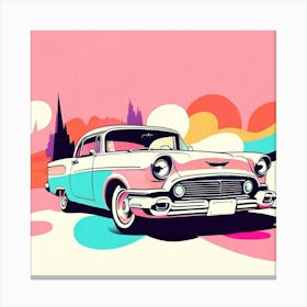 Chevrolet Classic Car Canvas Print
