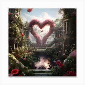 Surreal Love Garden By Csaba Fikker 27 Canvas Print