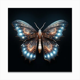 Butterfly Hd Wallpaper Canvas Print