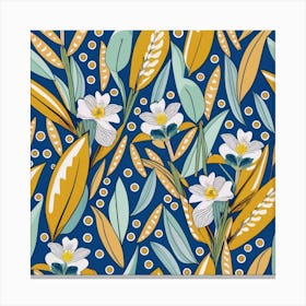 Floral Pattern 16 Canvas Print