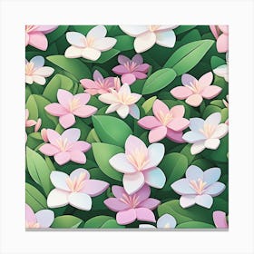 Jasmine Flowers (6) Canvas Print