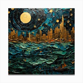 Starry Night 19 Canvas Print