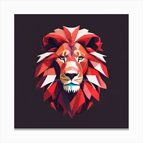 0 A Silhouette Design Of A Lion, T Shirt Art, 3d Ve Esrgan V1 X2plus (1) Canvas Print