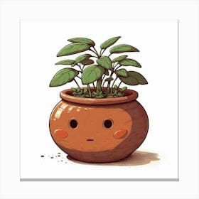 Potted Plant 3 Canvas Print