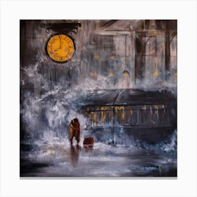 Night In The City Canvas Print