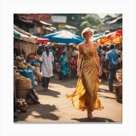 Princess Diana in Arusha Canvas Print