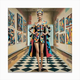 A Vibrant And Detailed Illustration Of A Fashion F 0j4y6ghsqegipgo2l13wza Emtohet5srmyoeqvggmnuw Canvas Print