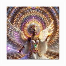 Angel Of Light 5 Canvas Print