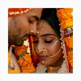 Indian Wedding 3 Canvas Print