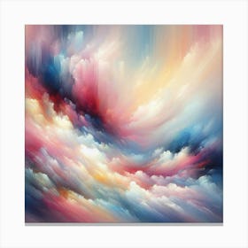 Abstract Clouds 3 Canvas Print