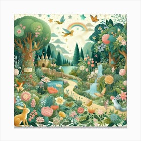 Fairy Garden 3 Canvas Print