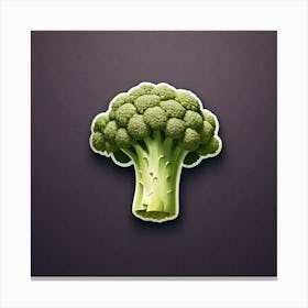 Broccoli 8 Canvas Print