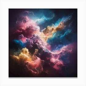 Abstract Nebula Canvas Print