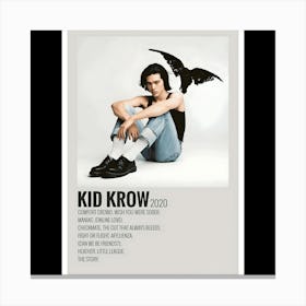 Kid Krow - Conan Gray, 2020 Canvas Print