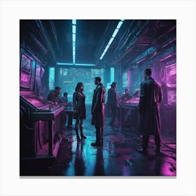 Punk Array Canvas Print