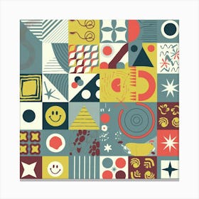 Abstract Pattern Canvas Print