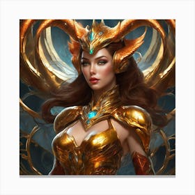 Elven Goddess ghcd Canvas Print