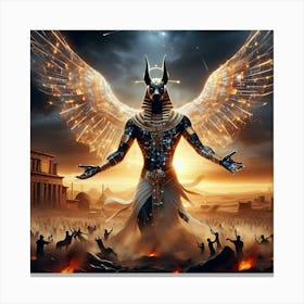 Egyptian God 1 Canvas Print