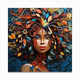 Afrofuturism 34 Canvas Print