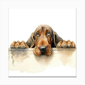 Hound Dog 2 Canvas Print