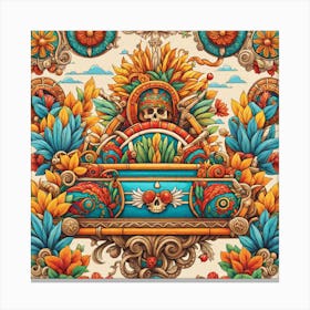 Mexican Art 11 Canvas Print